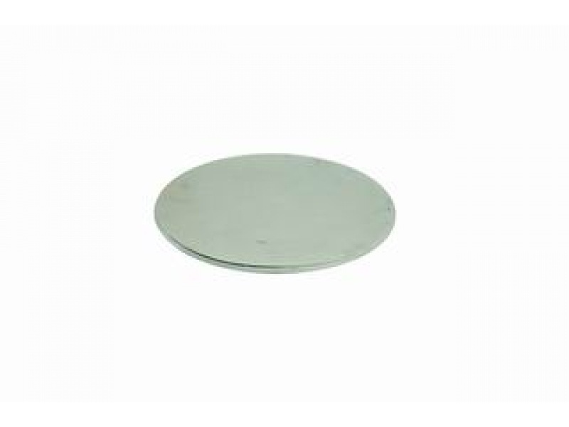 PORTA VELA PORTAVELAS EN PEWTER PLACA REDONDA  CH
